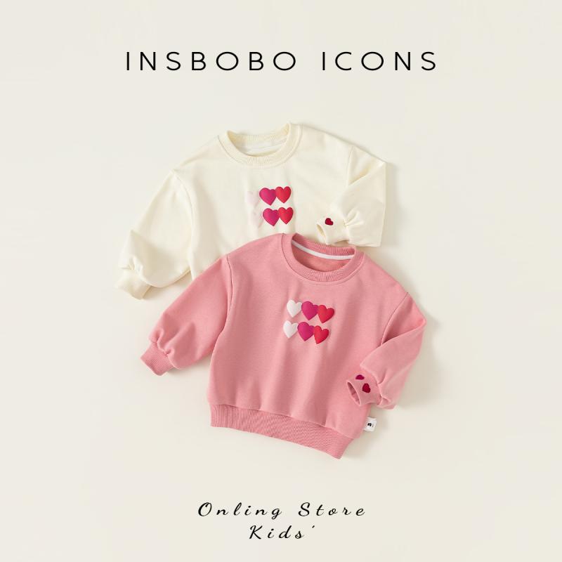 ベビー 子供服 キッズ 秋 長袖 トップス トレーナー 暖かい かわいい おしゃれ 着やい 動きやい 快適 韓国 外遊び アウトドア レジャー 学校 幼稚園 保育園
