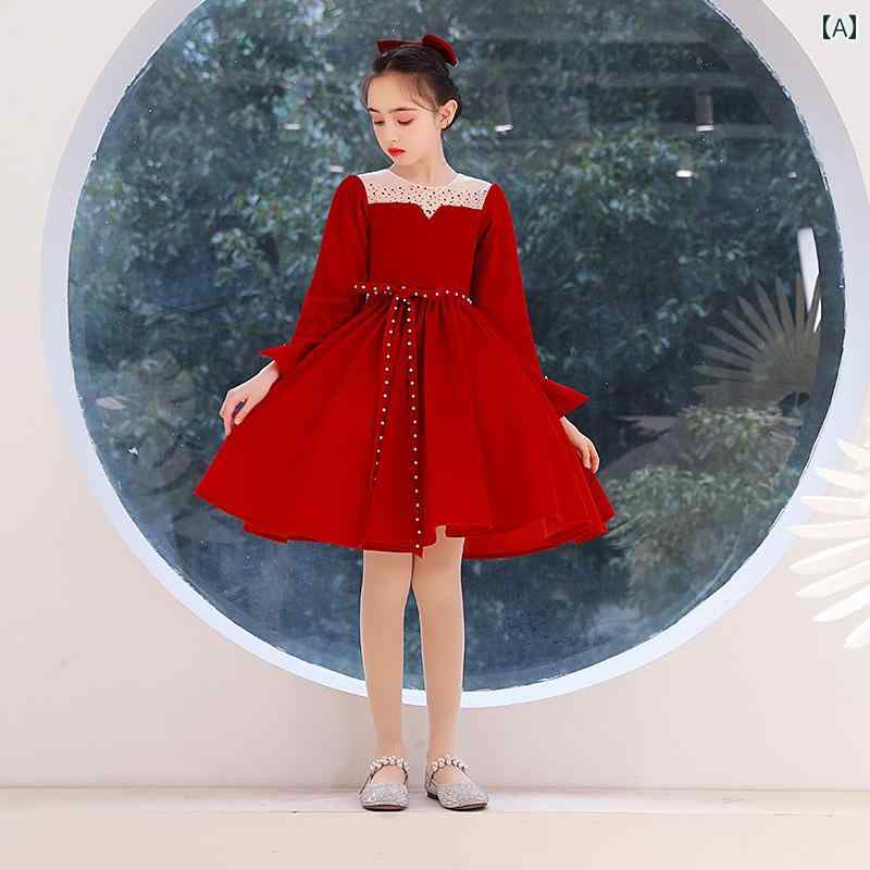 キッズ 子供服 女の子 春秋 フェアリー ドレス かわいい おしゃれ 韓国 着やい プリンセス お祝い セレモニー 式典 祝賀 撮影 発表会 パーティー イベント 結婚式 パフォーマンス コスチューム 衣装 アイテム
