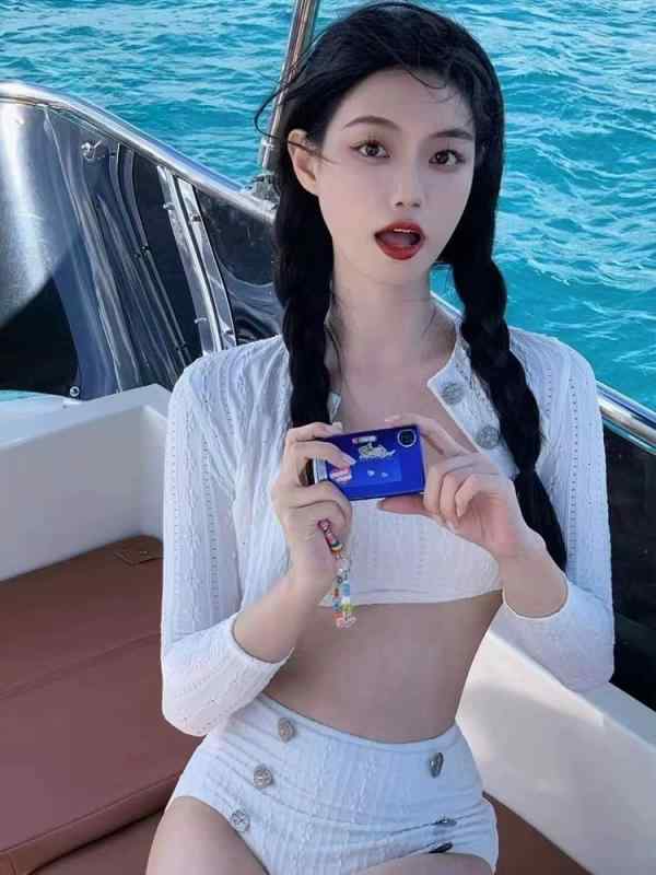 レディース 水着 夏 プール ビーチ おしゃれ スイムウエア セクシー ビキニ 温泉 セパレート ハイウエスト 長袖 カバーアップ ビキニ 3点セット プッシュアップバスト 着痩せ カバー ウエスト 休暇