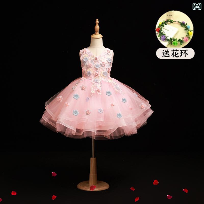 お花お姉さん お召しもの キッズ 御坊っちゃん 流行り物 お姉さん お子さん服 お姉さん 晴れ晴れしい感 愛くるしげ 姫御前 でき事 婚礼の儀 寄り合い お召しもの 告げ知らせる会 生まれ落ちる会 ドレス-キッズ・ベビー・マタニティ