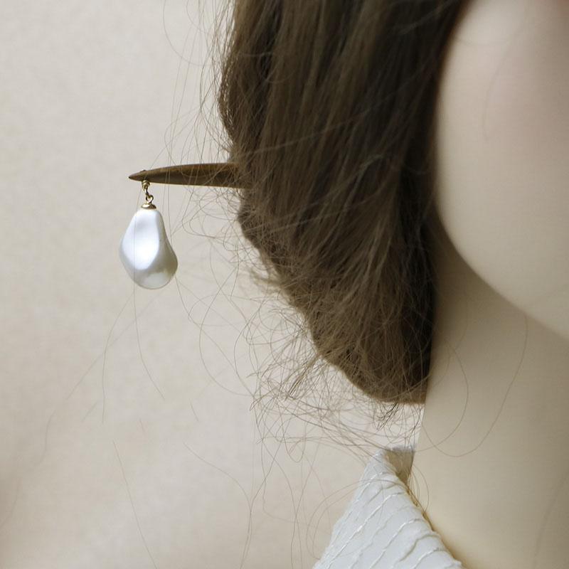 ヘアアクセサリー かんざし ヘアピン 木 頭 髪飾り 手工 美髪 髪留め 魅惑 ギフト レトロ おしゃれ レトロ レディース シンプル 大人式 母の日 クラシックモダン 装飾品 撮影 小道具 レディース