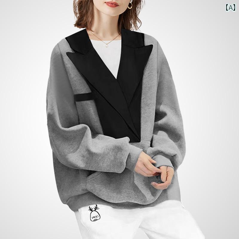 レディース 長袖 トレーナー 調教師 トップス 秋服 冬服 厚地の外套大きさ 生あたたかい 分かりやすい 今めかしい 冷やりとした 愛くるしげ 心地よい デートコーデ 成年者