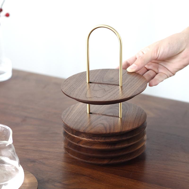 優勝杯 引っ敷き 夕御飯 速見表 コースター 断熱 パッド 茶器付属物 ちゃぶ台品 木 分かりやすい インテリア小物・置物-インテリア・寝具・収納-その他