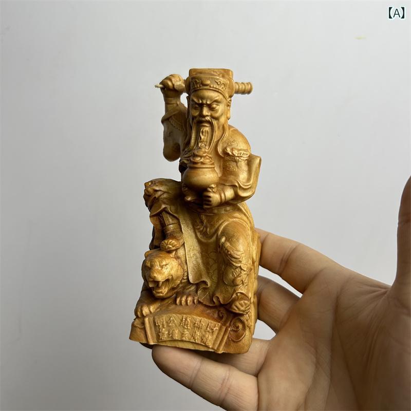 財神 飾りつけ 木 仏具 神具 室内装飾 見せびらかす レトロ 小物 風水 工芸 縁起物 刻みつける 菩薩 仏像 釈迦牟尼 瀬戸もの風