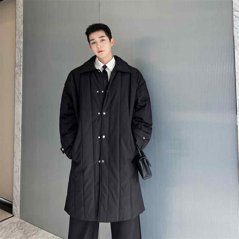 上衣 メンズ 綿織物 冬 心地好い かっこいい 真っただ中丈 ハイエンド 韓国