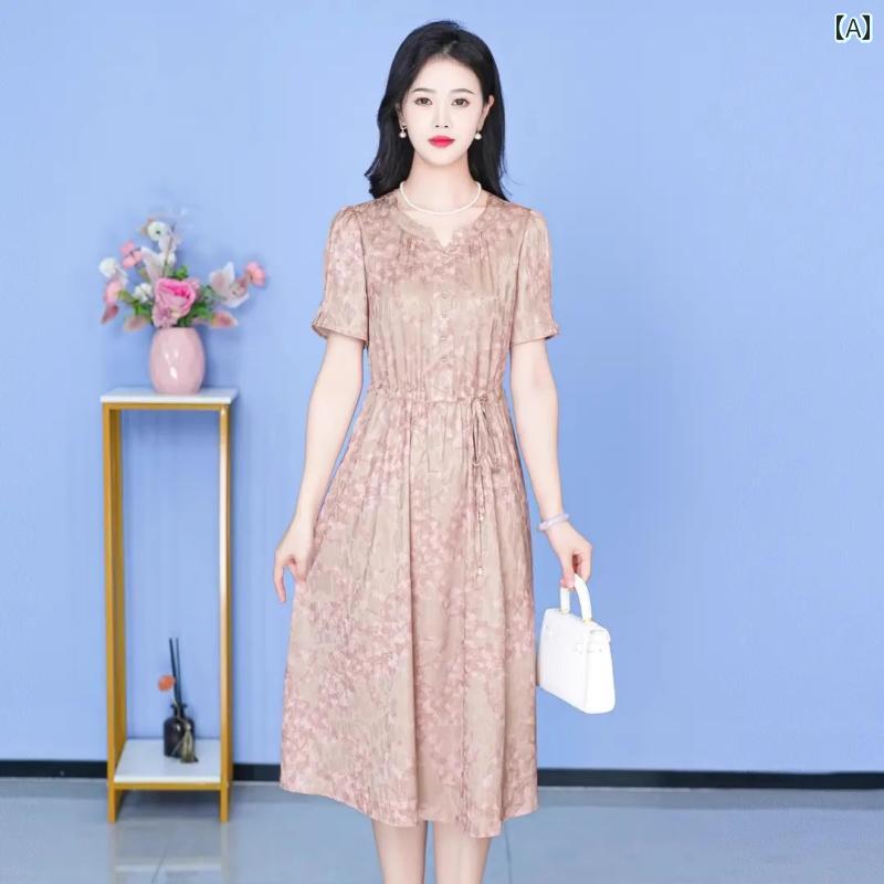 レディース レディース 婦人服 ワンピース ドレス おしゃれ 豪華感 カジュアル 夏 エレガント 上品 ハイクラス