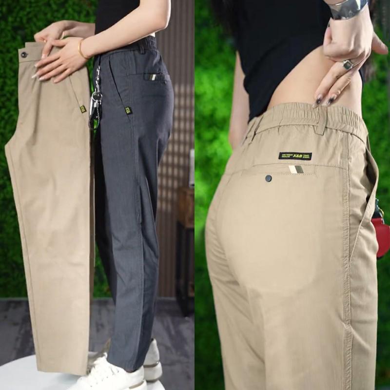 パンツ カジュアル メンズ レディース ボトムス 長ズボン 春夏 快適 おしゃれ ストレート ビジネス ストレッチ シンプル ロング 男性