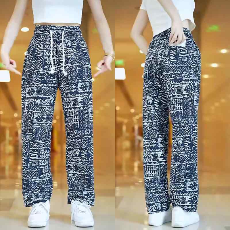 パンツ カジュアル フットネス ダンス トレーニング ズボン メンズ レディース ボトムス エスニック ワイド レッグ レトロ 通気性 スポーツ