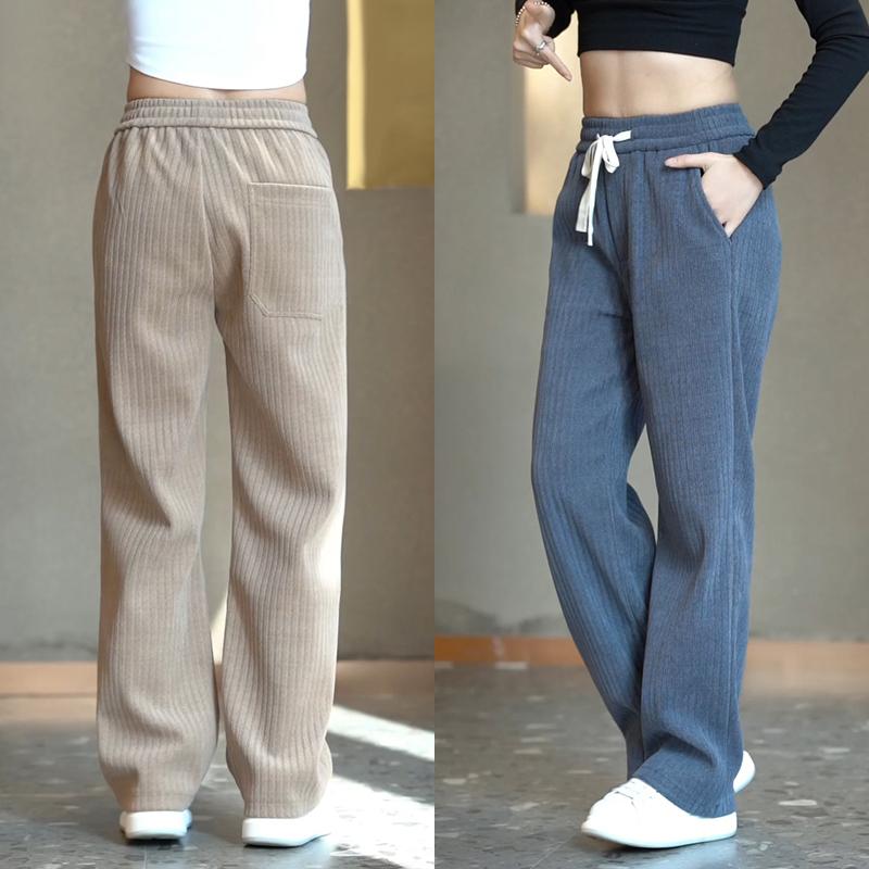 パンツ カジュアル メンズ レディース ゆったり ボトムス 長ズボン 高級感 ワイド レッグ 春秋 ストレート ドレープ