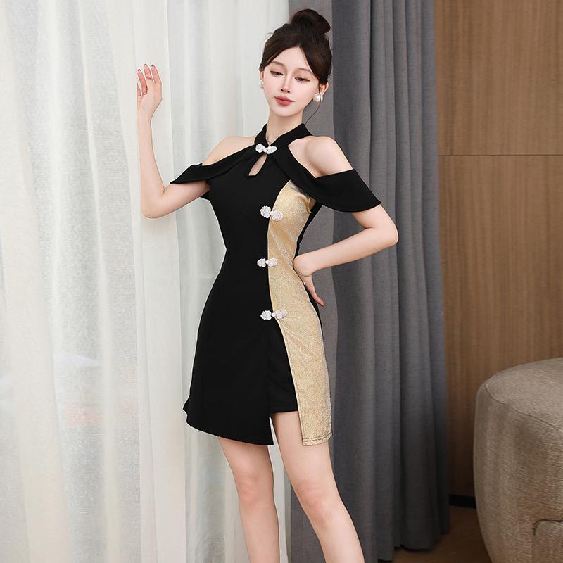 ドレス キャバドレス キャバ ラウンジ 制服 美容系 接客 ユニフォーム レディース レディース 魅惑 スリム