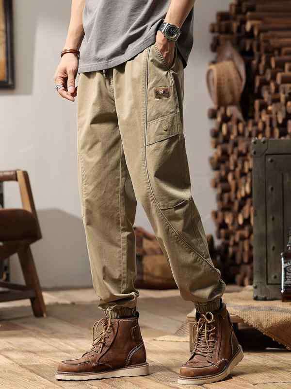 パンツ メンズ 春秋 アメリカ ストリート レトロ ワークパンツ 作業 ズボン アウトドア 男性用 コットン カジュアル ホット 6,310円