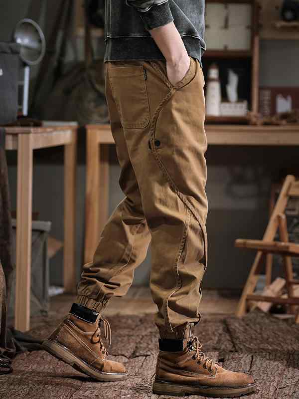 パンツ メンズ 春 アメリカン レトロ ワークパンツ 作業 ズボン アウトドア ゆったり 大きいサイズ アウトドア スポーツ カジュアル