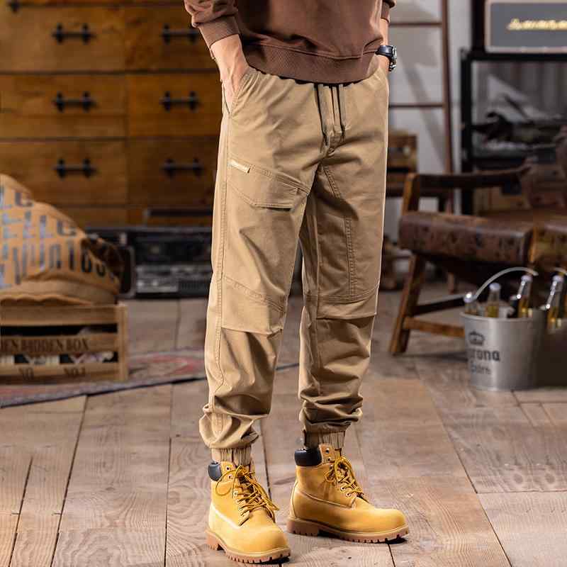 パンツ メンズ 秋冬 アメカジ ワークパンツ 作業 ズボン アウトドア ゆったり レギンス レトロ コットン 大きいサイズ