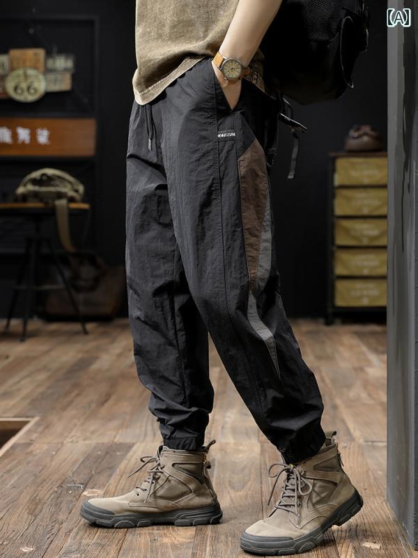 カジュアル パンツ メンズ カーゴロングパンツ ストリート おしゃれ かっこいい 着やい 動きやい 快適 ワーク レジャー アウトドア キャンプ