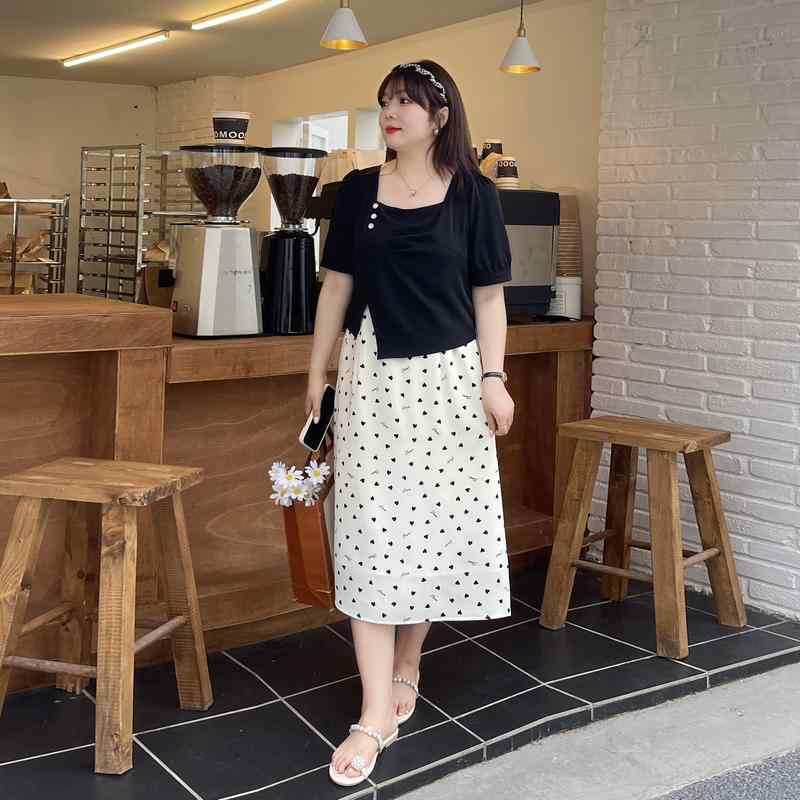 ワンピース おしゃれ レディース 婦人服 大きいサイズ ゆったり ぽっちゃり ワンピ ドレス 夏 フェイクセットアップ お腹カバー|セキュアデポ