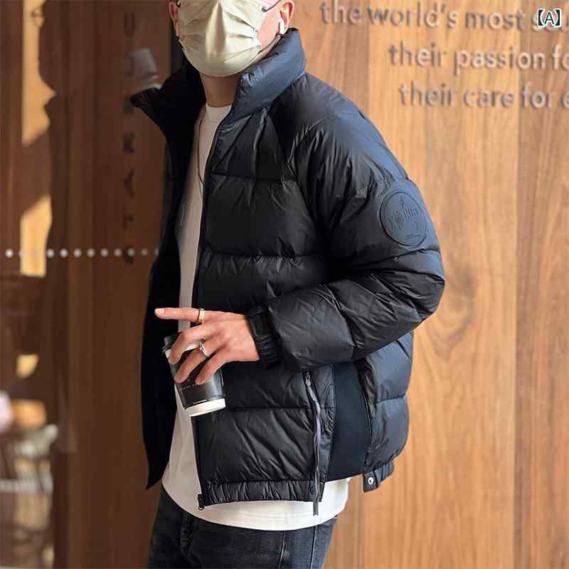 メンズ 流行り物 アウター トップス 冬 アメリカン 落ち込む 上衣 ダックダウン 生あたたかい 広広とした 厚地の外套 上級者 心地よい 分かりやすい 照明ランプ色合い メンズ メンズファッション-コート・ジャケット