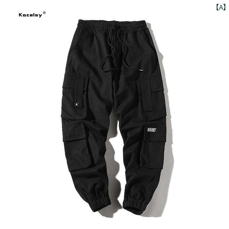 メンズ パンツ 動きやい シンプル カジュアル ストリート おしゃれ 普段使い メンズ ファッション 大きめサイズ 秋冬