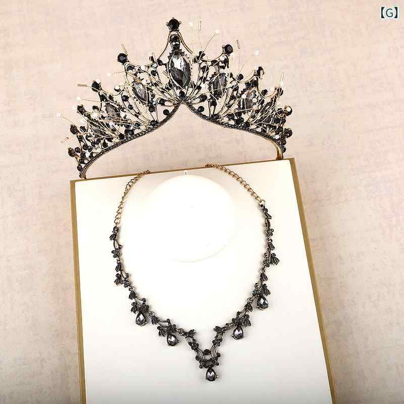 子供 ティアラ イヤリング ネックレス セット アクセサリー かわいい プリンセス 誕生日 ステージ パフォーマンス 韓国 フェアリー