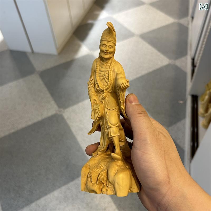 飾りつけ 木 仏具 道教 神具 室内装飾 見せびらかす レトロ 小物 作物 縁起物 刻みつける 菩薩 仏像 釈迦牟尼 瀬戸もの風
