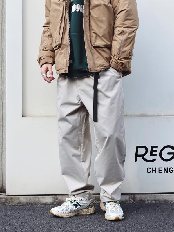 メンズ カーゴ パンツ ゆったり レトロ クール 通気性 吸汗 速乾 ベルト マルチ ポケット 作業着 カジュアル ストレート ズボン