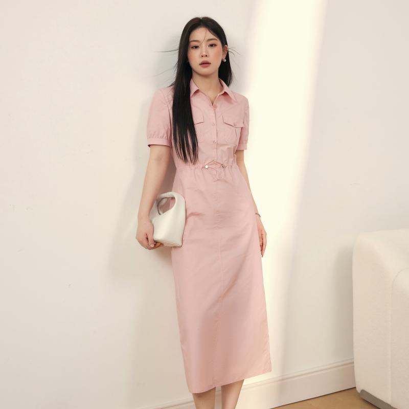 衣装 今めかしい レディース お上さん服 大きめ大きさ ゆったり ぽっ自転車 ワンピ 夏 土手っ腹押しかぶせる 縞模様肩かけ付