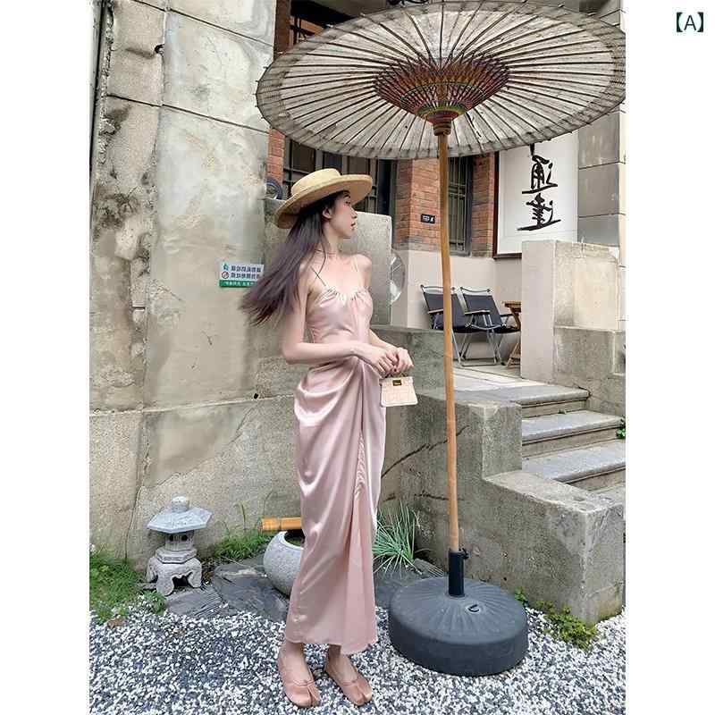 レディース 夏 衣装 フレンチス 輪っか ロング スコート ハイエンド 酉の方角 か細い 海岸地帯 御休み 御召しもの うしろ側受け答え
