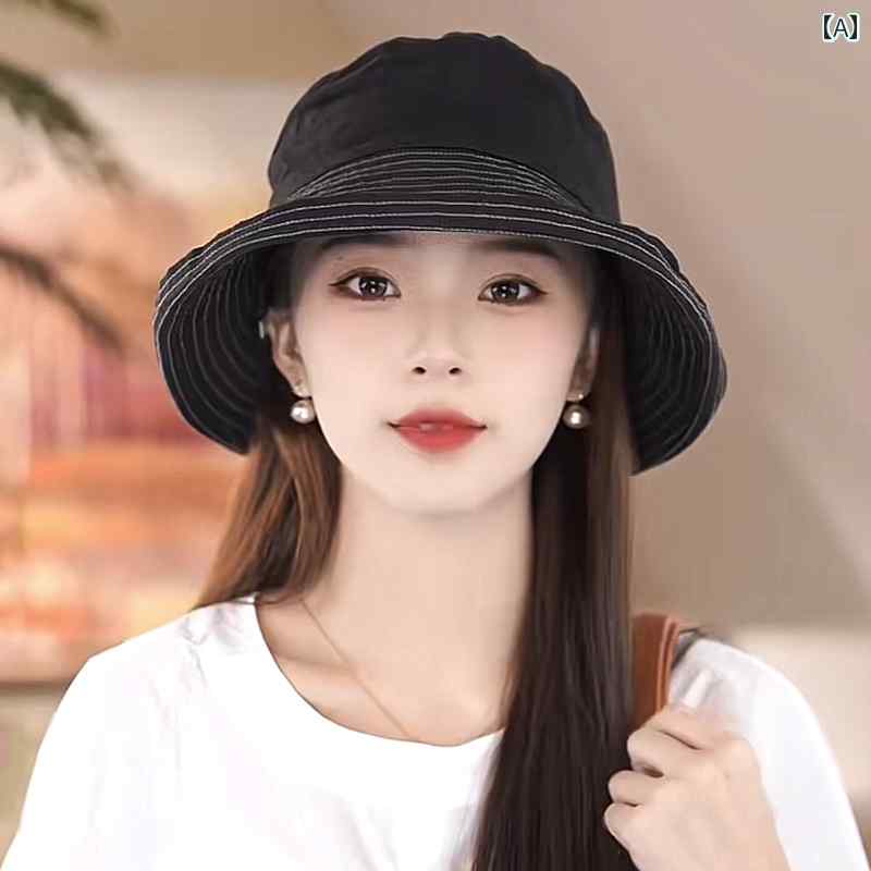 レディース 夏 カジュアル 帽子 日除け アウトドア レジャー 折り返し フィッシング 女性 サマー 屋外 日焼け防止 ファッション小顔