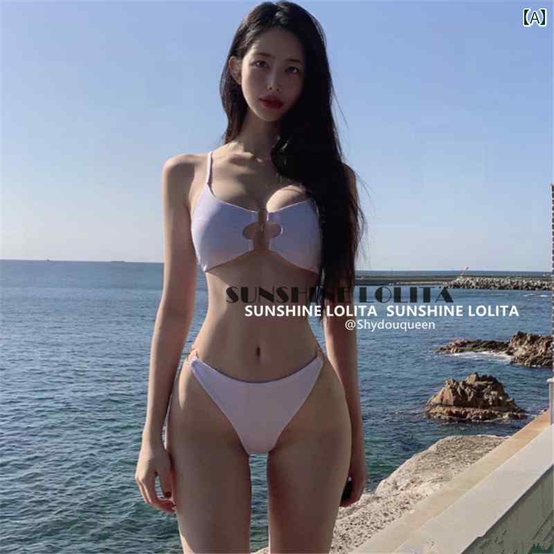 レディース 夏 ビキニ セクシー おしゃれ 水着 ビーチ プール 海水浴 魅惑的 女性 スタイル ホリデー ストラップ リング 温泉