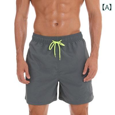 メンズ ズボン下 海食パン 水泳着 サーフ 格好のいい 成人男性用 砂浜 速乾 水 人懐っこい ゆったり さる股引き 海水浴場 ボクサー 水浴び 立ちはだかる 水着-レディースファッション
