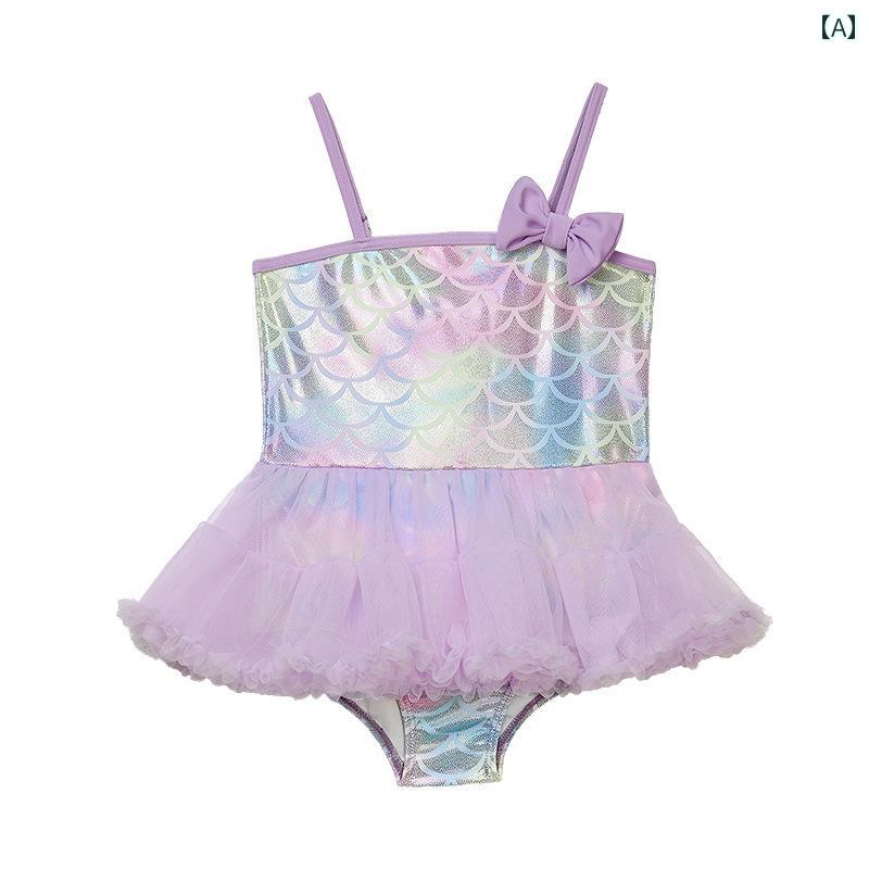 夏 水着 キッズ リゾート プール ビーチ 水泳 水遊び 子供用 スイムウェア ラッシュガード 女の子 日焼け防止 速乾 スカート スタイル ノースリーブ