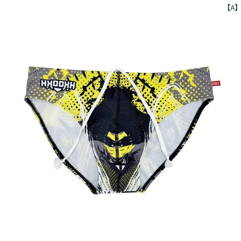 メンズ パンツ 水泳 ローウエスト ブリーフ セクシー 速乾 スポーツ 大人用 水着 男性 ビキニ 海パン
