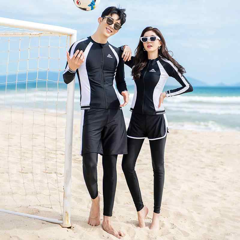 レディース レディース 婦人 メンズ 紳士服 水着 スイムウェア セット スポーツ フィットネス ウェア プール カップル シンプル