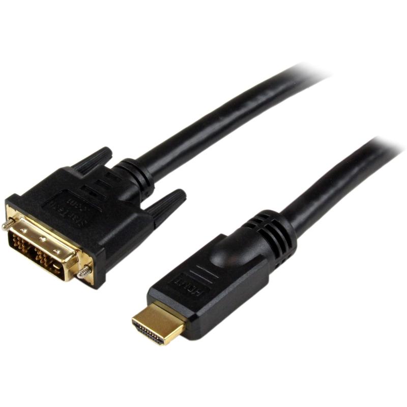 スターテック.com HDMI - DVI-D変換ケーブルアダプタ オス/オス