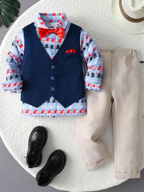 スーツ 男の子 クリスマス フォーマル パンツスーツ 礼服 長袖 シングルブレスト 上下2点セット コットン カーキ 秋冬 結婚式 発表会 七五三 入園式 誕生日 パーティー 3歳 8歳向け