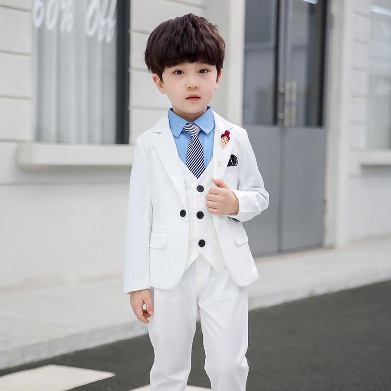 スーツ キッズ 男の子 秋冬 韓国風 おしゃれ フォーマル ジャケット セットアップ 発表会 結婚式 卒園式 入学式 七五三 演奏会 セレモニースーツ リングボーイ ポリエステル 酵素洗い