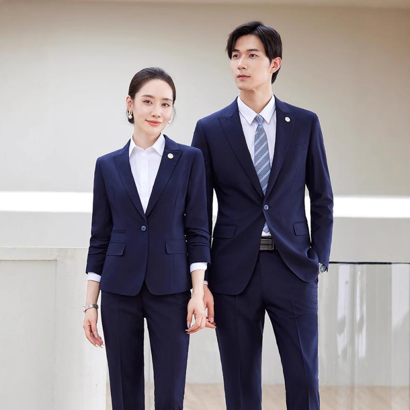 背広 メンズ レディース セットアップ 伸ばすこと 薄っぺら 軽さ 好いたらしい 平板調 TR原材料 ナイロン混紡 商行為 執務室 事務服 ユニフォーム 通い フォーマル シングル名取り草 ノッチドラペル か細い相応う 紺 黒 春 秋