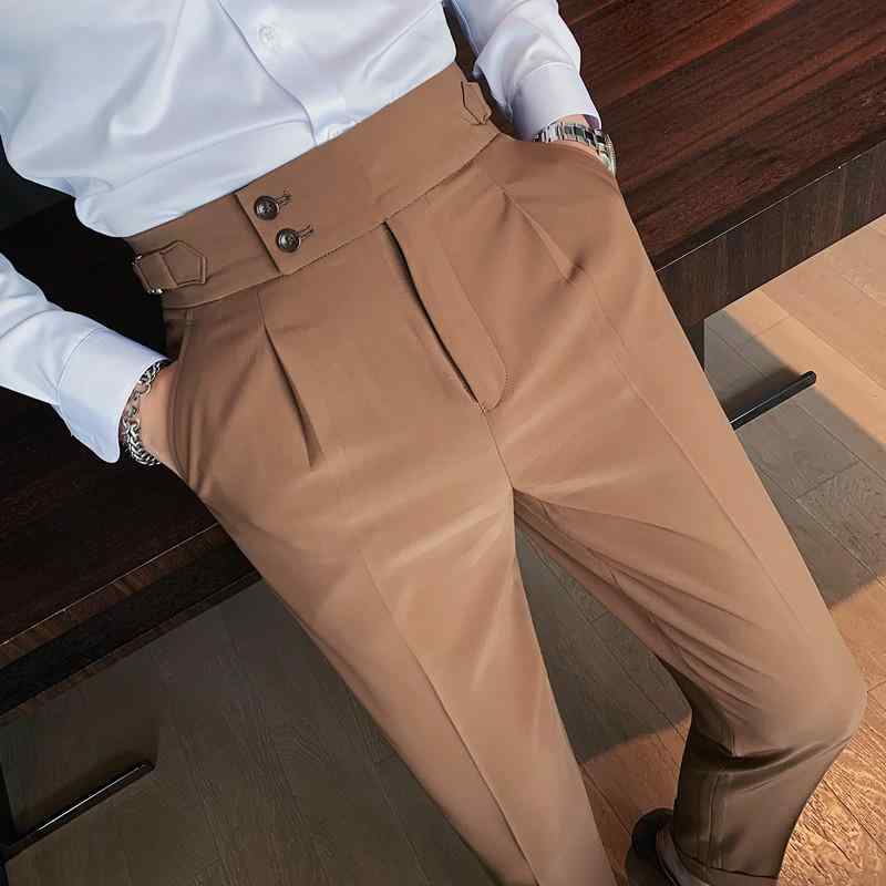 スラックス メンズ 秋物 スリムシルエット ストレートパンツ 微ストレッチ 無地 ビジネス カジュアル 通勤 オフィス 男性用 韓国ファッション ポリエステル混紡