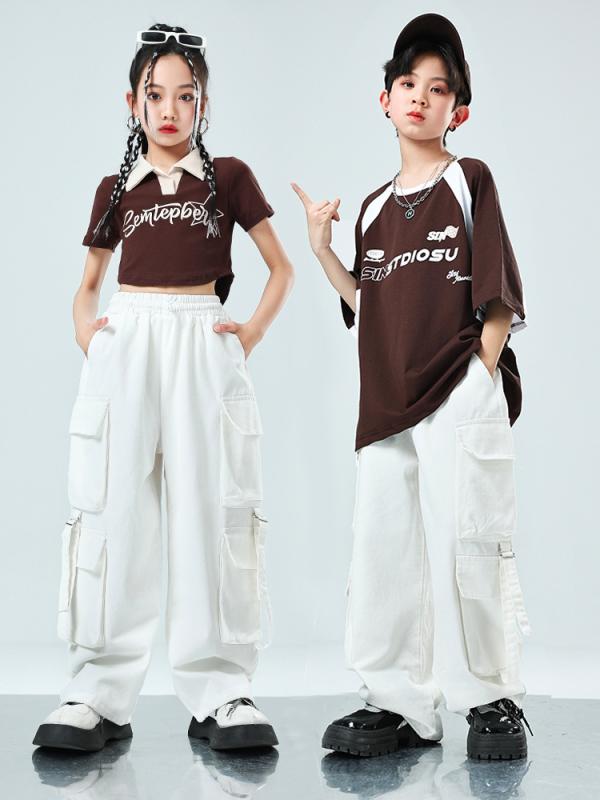 ダンス衣装 キッズ ジュニア 男の子 女の子 男女兼用 ストリート ヒップホップ ジャズダンス セットアップ 上下セット 発表会 舞台 演出服 ドラム 演奏会 イベント レッスン着 綿95% 柔らか 快適 オールシーズン おしゃれ ストリートファッション