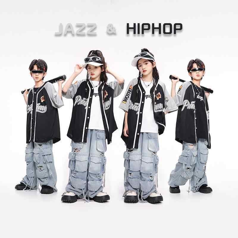 ダンス衣装 キッズ 男の子 女の子 ストリートダンス ヒップホップ hiphop ゆったり ルーズ セットアップ 上下セット 発表会 ステージ衣装 クール かっこいい 子供服 おしゃれ
