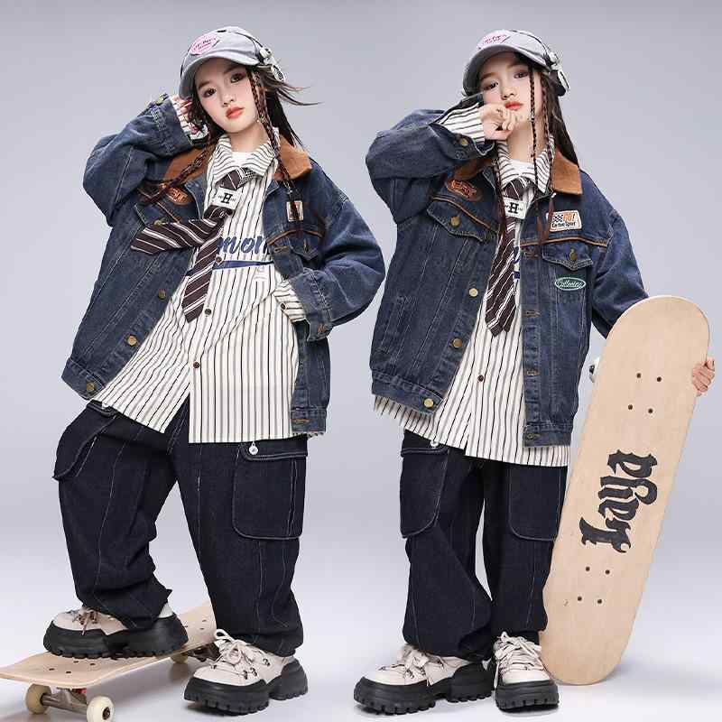 社交ダンスお召しもの キッズ 御坊っちゃん 御嬢さん 男女兼用 御居処跳ねる 表どおり社交ダンス ジーンズセットアップ 綿混 動き分かりやすい 好いたらしい オール季節 告げ知らせる会 演芸お召しもの 社交ダンス習い事着 その他-キッズ・ベビー・マタニティ