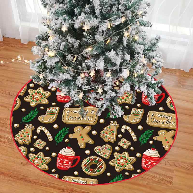 クリスマスツリースカート 足元飾り ショートプラッシュ やわらか ベルベット調 モダン シンプル クリスマスデコレーション