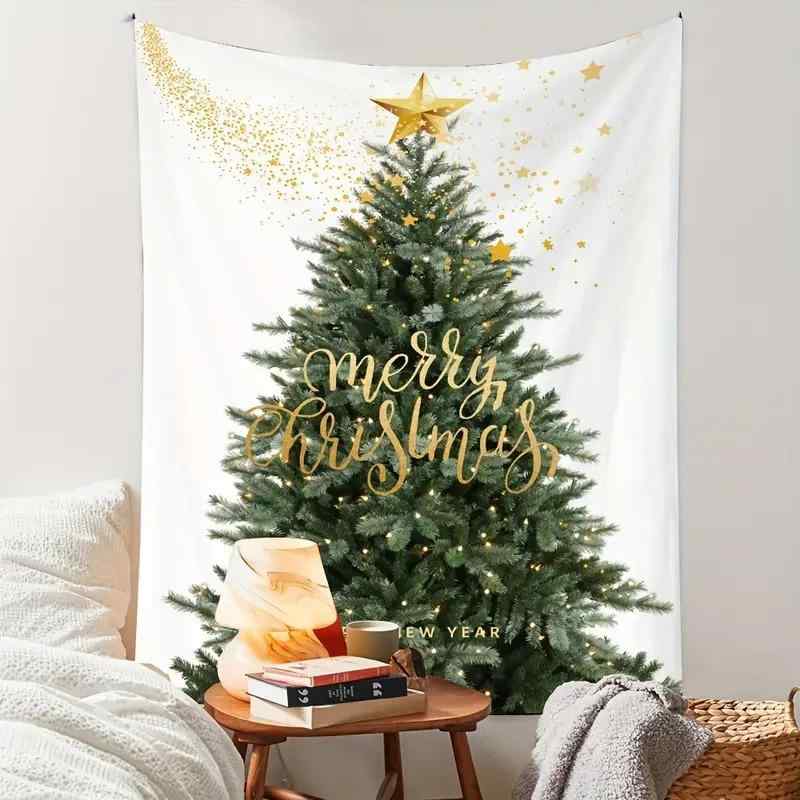 楽天市場】タペストリー クリスマス 北欧 手織り フリンジ ウール