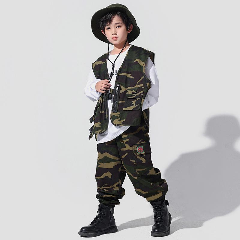 ダンスウェア キッズ 女の子 ジャズダンス ストリートダンス ヒップホップ へそ出し ショート丈 練習着 発表会 ステージ 衣装 綿素材 動きやすい