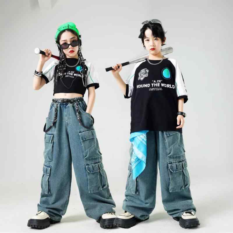 キッズ 社交ダンス御召しもの 御坊っちゃん うしろ帯 御居処跳ねる ズージャー 表どおり 告げ知らせる会 訓練を受ける着 公演服 セットアップ 世界柄 遊撃手丈トップス 長袖 半袖 ジーンズズボン下 多衣嚢 心地好い 烏兎 ポリエステル 綿