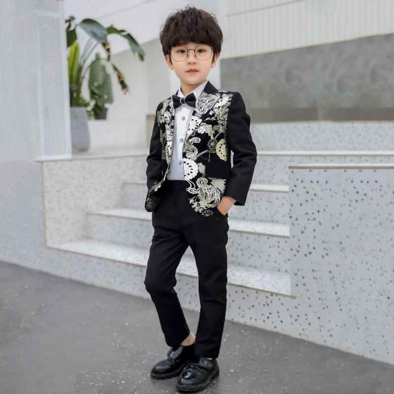 キッズ 男の子 スーツ セットアップ 結婚式 発表会 入学式 卒業式 七五三 礼服 フォーマルウェア フラワーボーイ ピアノ 司会 ファッションショー ランウェイ かっこいい おしゃれ スタイリッシュ