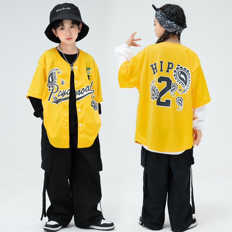 キッズ 男の子 女の子 ダンス衣装 ヒップホップ ストリート ジャズ トレンド 発表会 ランウェイ パフォーマンス セットアップ 上下セット やわらか素材