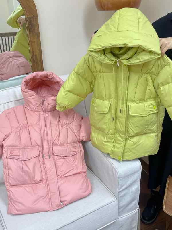 ダウンジャケット キッズ 女の子 90パーセント白ダックダウン 厚手 保温 防寒 フード付き ミドル丈 ゆったり ジップアップ かわいい 韓国風 秋冬 通学 お出かけ|セキュアデポ