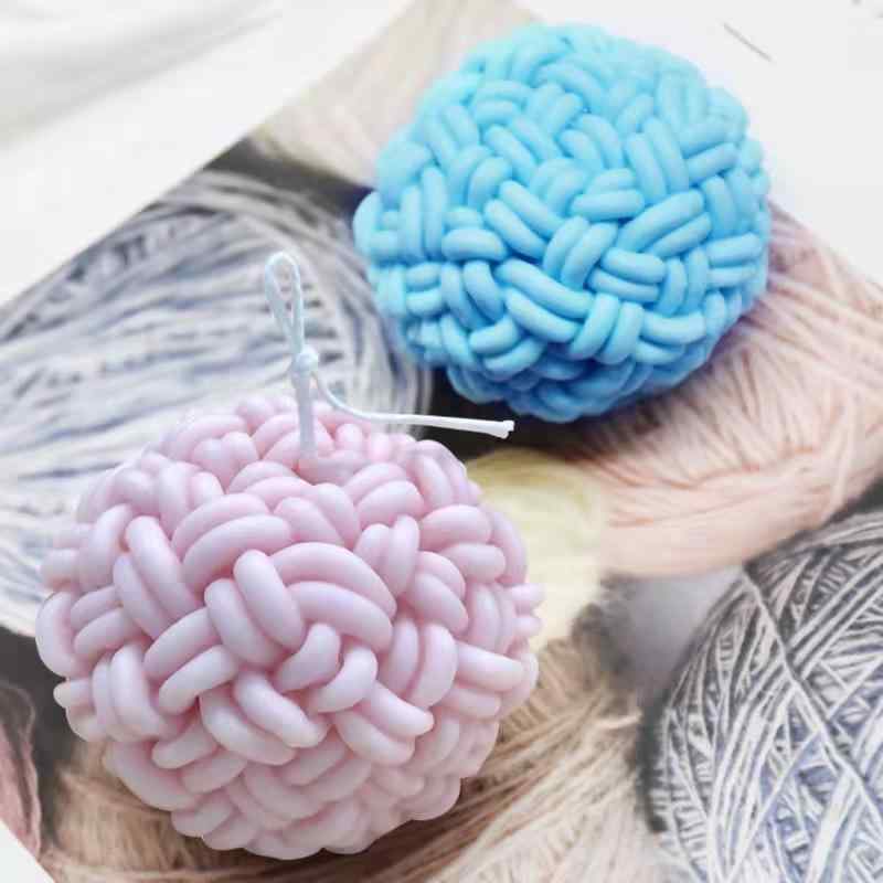 シリコンモールド DIY ハンドメイド 手作り 立体 もこもこ毛糸玉 アロマキャンドル アロマワックスバー アロマストーン 石膏型 車載 インテリア 雑貨 クラフト 14,081円