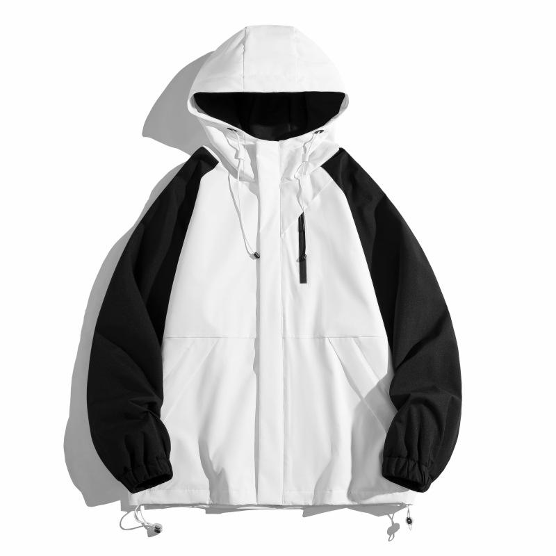 マウンテンパーカー メンズ レディース ユニセックス ペア 防風 防水 撥水 ソフトシェル ジャケット フード付き 多ポケット 春秋 アウトドア レジャー スポーツ カジュアル 上着