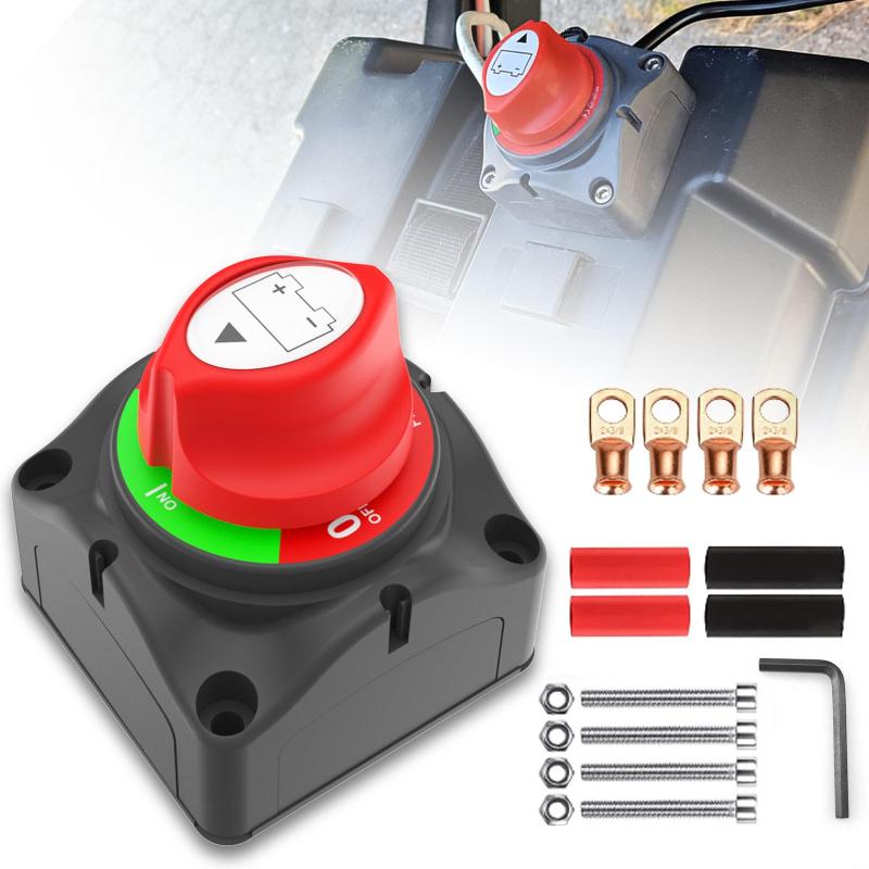 バッテリ切断スイッチ 12 v 24 v 48 v｜セキュアデポ
